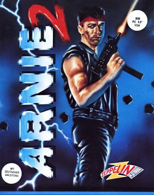 Arnie Savage: Combat Commando DOS front cover