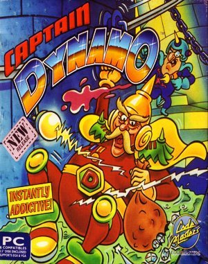 Captain Dynamo DOS front cover