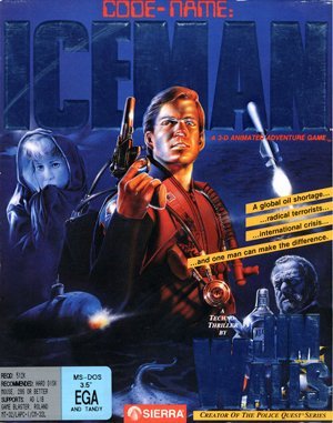 Codename: ICEMAN DOS front cover