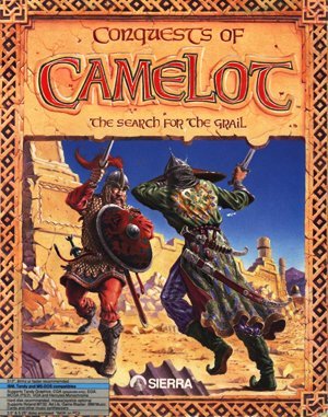 Conquests of Camelot: The Search for the Grail DOS front cover