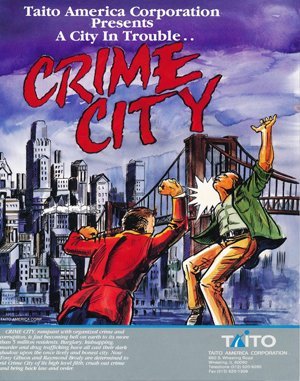 Crime City DOS front cover