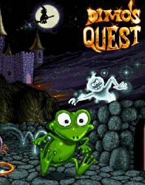 Dimo's Quest DOS front cover