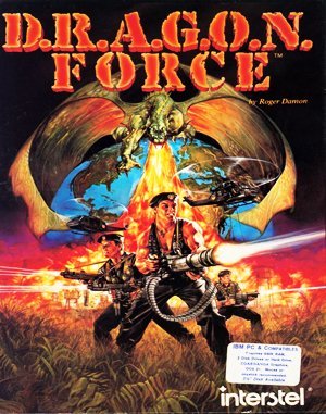 D.R.A.G.O.N. Force DOS front cover