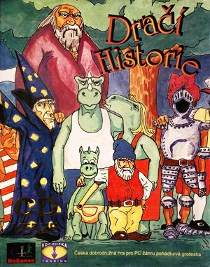 Dračí Historie DOS front cover