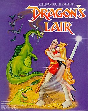 Dragon's Lair DOS front cover