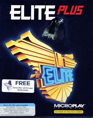 Elite Plus DOS front cover