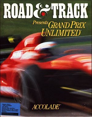 Grand Prix Unlimited DOS front cover