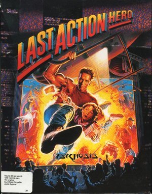 Last Action Hero DOS front cover