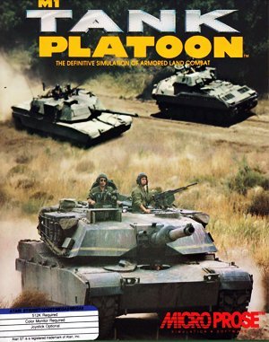 M1 Tank Platoon DOS front cover