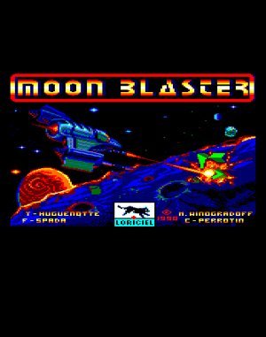 Moon Blaster DOS front cover