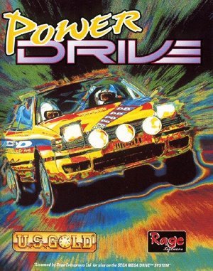 Power Drift DOS front cover