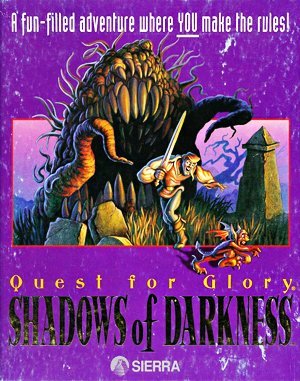 Quest for Glory IV: Shadows of Darkness DOS front cover