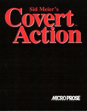 Sid Meier's Covert Action DOS front cover