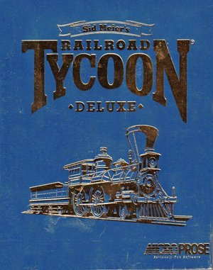 Sid Meier's Railroad Tycoon Deluxe DOS front cover