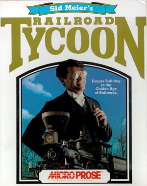 Sid Meier's Railroad Tycoon DOS front cover