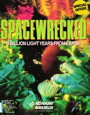 Spacewrecked: 14 Billion Light Years From Earth DOS front cover