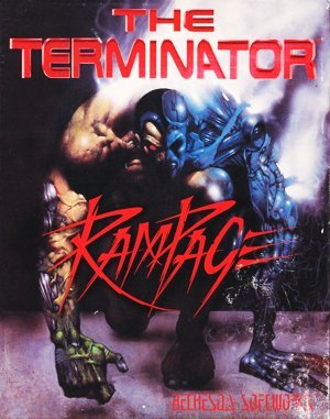 The Terminator: Rampage DOS front cover