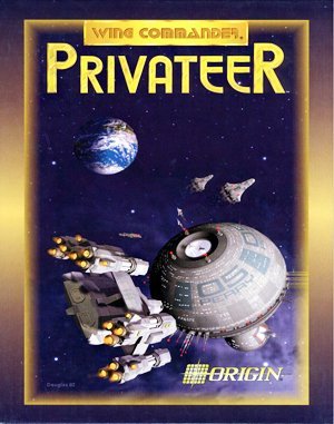 Wing Commander: Privateer DOS front cover