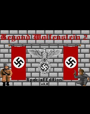 Beyond Wolfenstein 2 DOS front cover