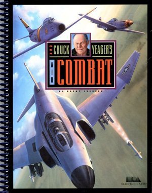 Chuck Yeager's Air Combat DOS front cover
