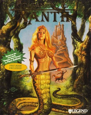 Companions of Xanth DOS front cover