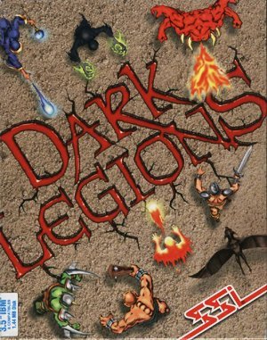 Dark Legions DOS front cover