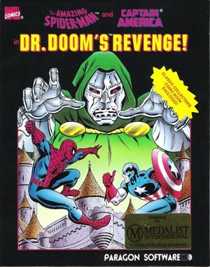 Dr. Doom's Revenge DOS front cover