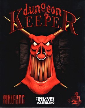 Dungeon Keeper DOS front cover