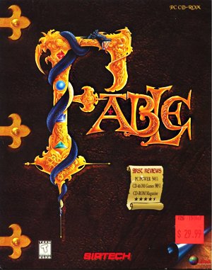Fable DOS front cover