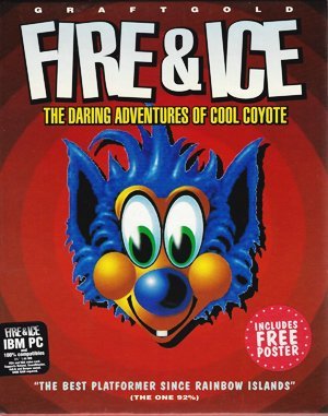 Fire & Ice DOS front cover
