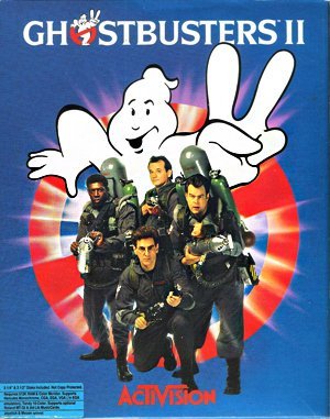 Ghostbusters II DOS front cover