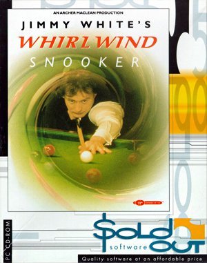 Jimmy White's 'Whirlwind' Snooker DOS front cover