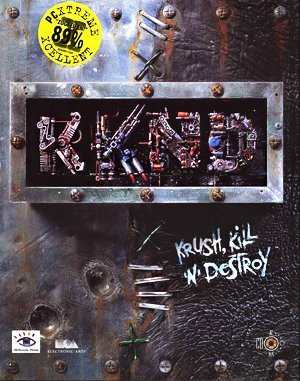 KKND: Krush Kill 'N Destroy DOS front cover
