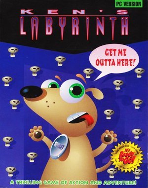 Ken's Labyrinth DOS front cover