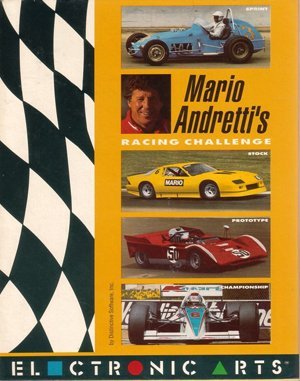 Mario Andretti's Racing Challenge DOS front cover