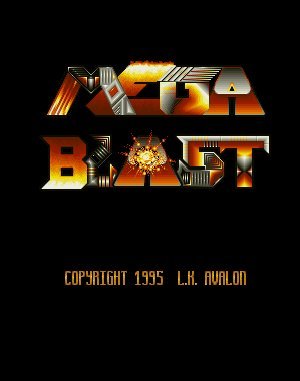 Mega Blast DOS front cover