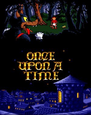 Once Upon A Time: Little Red Riding Hood DOS front cover