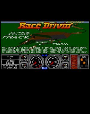 Race Drivin' DOS front cover