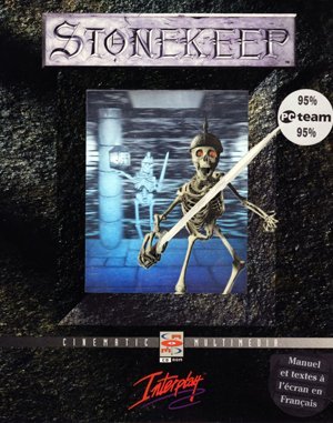 Stonekeep DOS front cover