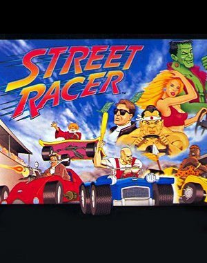 Street Racer DOS front cover