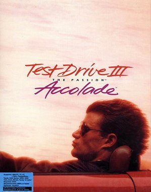 Test Drive III: The Passion DOS front cover