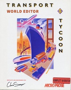 Transport Tycoon World Editor DOS front cover