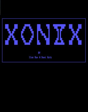 Xonix DOS front cover
