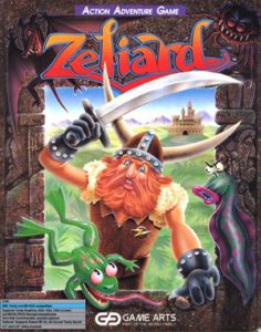 Zeliard DOS front cover