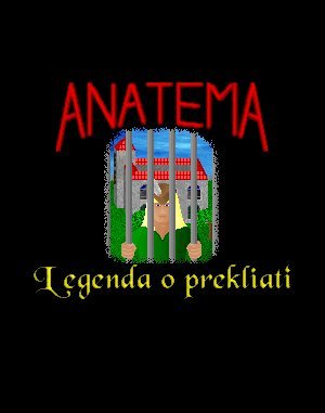 Anatema: Legenda o prekliati DOS front cover