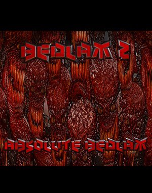Bedlam 2: Absolute Bedlam DOS front cover