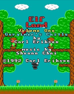 ElfLand: Volume One - Gorgimer's Castle DOS front cover