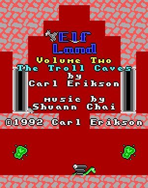 ElfLand: Volume Two - The Troll Caves DOS front cover