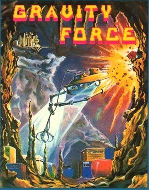 Gravity Force DOS front cover