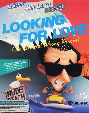 Leisure Suit Larry Goes Looking for Love (In Several Wrong Places) DOS front cover